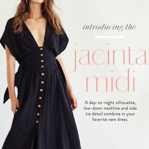 Free People Jacinta Midi dress ca